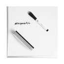 U Brands Side Magnetic Dry Erase Board Eraser, 5" x 2" x 1"