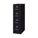 Hirsh Industries Vertical Letter File Cabinet, 4 Letter-Size File Drawers, Black, 15 x 26.5 x 52