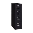 Hirsh Industries Vertical Letter File Cabinet, 4 Letter-Size File Drawers, Black, 15 x 26.5 x 52