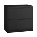 Hirsh Industries Lateral File Cabinet, 2 Letter/Legal/A4-Size File Drawers, Black, 30 x 18.62 x 28