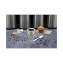 Dart Bare by Solo Eco-Forward PLA Paper Hot Cups, 8 oz, Leaf Design, White/Green/Orange, 50/Bag, 20 Bags/Carton