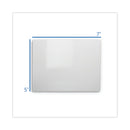Flipside Dry Erase Board, 9 x 7, White, 12/Pack