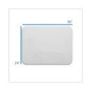 Flipside Magnetic Dry Erase Board, 36 x 24, White
