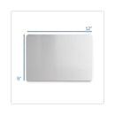 Flipside Dry Erase Board, 12 x 9, White, 12/Pack