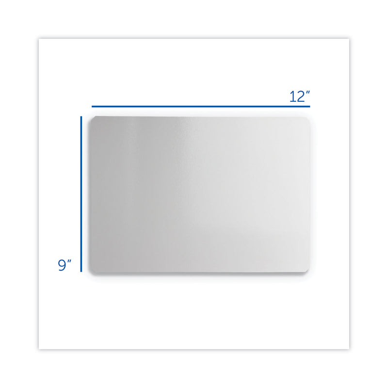 Flipside Dry Erase Board, 12 x 9, White, 12/Pack