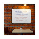 Flipside Magnetic Dry Erase Board, 36 x 24, White