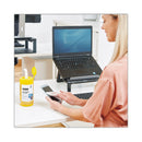 Fellowes Screen Cleaning Wet Wipes, 5.12 x 5.90, 100/Tub
