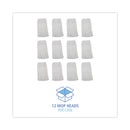 Boardwalk Premium Cut-End Wet Mop Heads, Rayon, 20oz, White, 12/Carton
