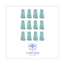 Boardwalk EcoMop Looped-End Mop Head, Recycled Fibers, Extra Large Size, Green, 12/CT