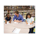 Fellowes Plastic Comb Bindings, 3/8" Diameter, 55 Sheet Capacity, Black, 100/Pack