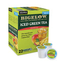 Bigelow Tropical Iced Green Tea, K-Cup, 0.10 oz, 22/Box
