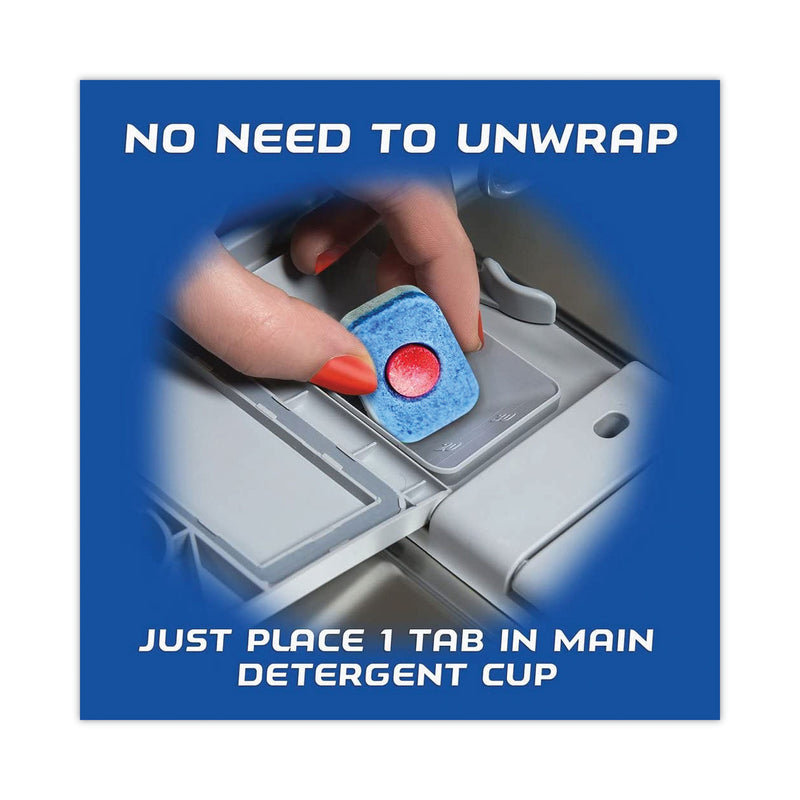 FINISH Powerball Classic Dishwasher Tabs, Fresh Scent, 36/Pack, 4 Packs/Carton