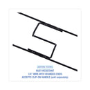 Boardwalk Clip-On Dust Mop Frame, 24w x 5d, Zinc Plated