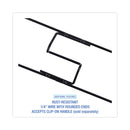 Boardwalk Clip-On Dust Mop Frame, 36w x 5d, Zinc Plated