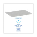 Boardwalk Light Duty Scour Pad, White, 6 x 9, White, 20/Carton