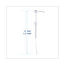 Boardwalk Siphon Pump, 1 oz/Pump, For 1 gal Bottles, Plastic, 12" Tube, White