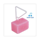 Boardwalk Toilet Bowl Para Deodorizer Block, Cherry Scent, 4 oz, Pink, 12/Box