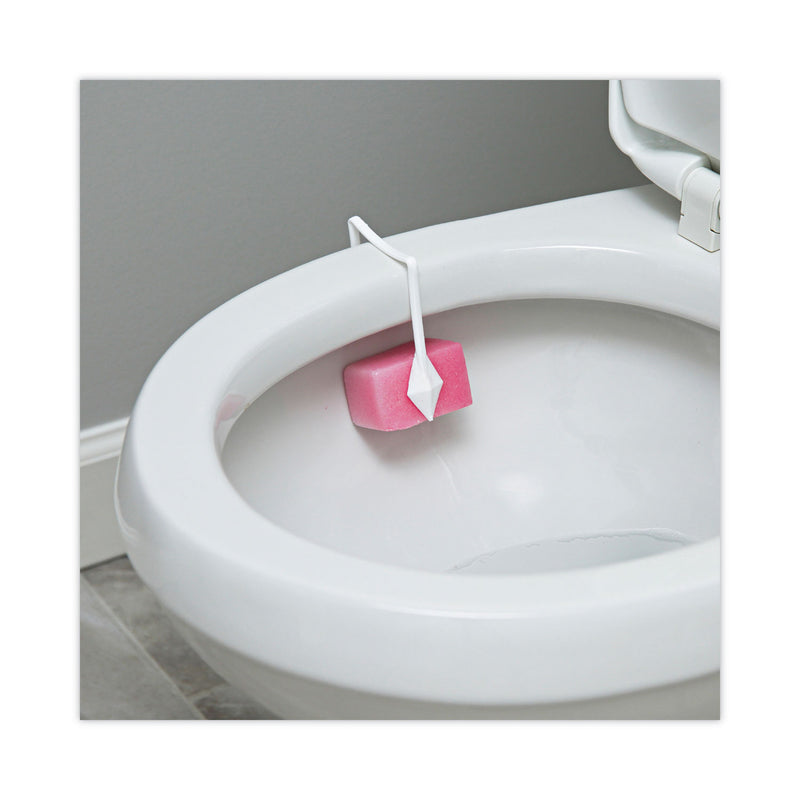 Boardwalk Toilet Bowl Para Deodorizer Block, Cherry Scent, 4 oz, Pink, 12/Box