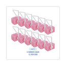 Boardwalk Toilet Bowl Para Deodorizer Block, Cherry Scent, 4 oz, Pink, 12/Box