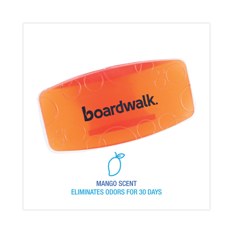 Boardwalk Bowl Clip, Mango Scent, Orange, 12/Box