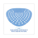 Boardwalk Gem Urinal Screens, Cotton Blossom Scent, Blue, 12/Box