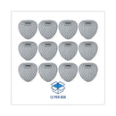 Boardwalk Gem Urinal Screens, Herbal Mint Scent, Green, 12/Box