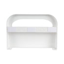 Boardwalk Toilet Seat Cover Dispenser, 16 x 3 x 11.5, White, 2/Box