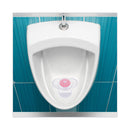 Boardwalk Urinal Screen with Para Deodorizer Block, Cherry Scent, 3 oz, Red/White, 12/Box