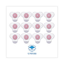 Boardwalk Urinal Screen with Para Deodorizer Block, Cherry Scent, 3 oz, Red/White, 12/Box