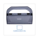 Boardwalk Toilet Seat Cover Dispenser, 17.25 x 3.13 x 11.75, Smoke Black