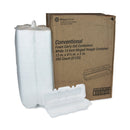 Pactiv Evergreen Foam Hinged Lid Containers, Dual Tab Lock Hoagie, 13 x 4 x 4, White, 250/Carton