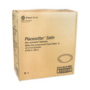 Pactiv Evergreen Placesetter Satin Non-Laminated Foam Dinnerware, Plate, 10.25" dia, White, 540/Carton