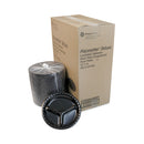 Pactiv Evergreen Placesetter Deluxe Laminated Foam Dinnerware, Plate, 10.25" dia, Black, 540/Carton