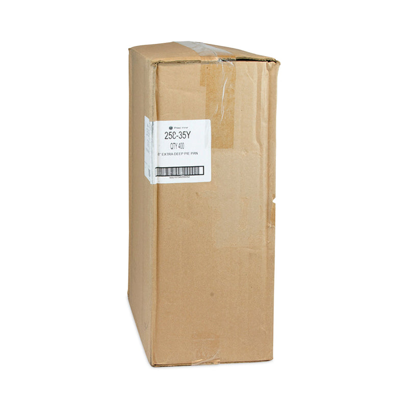Pactiv Evergreen Aluminum Pie Pan, Extra Deep, 7.13" Diameter x 1.19"h, 400/Carton