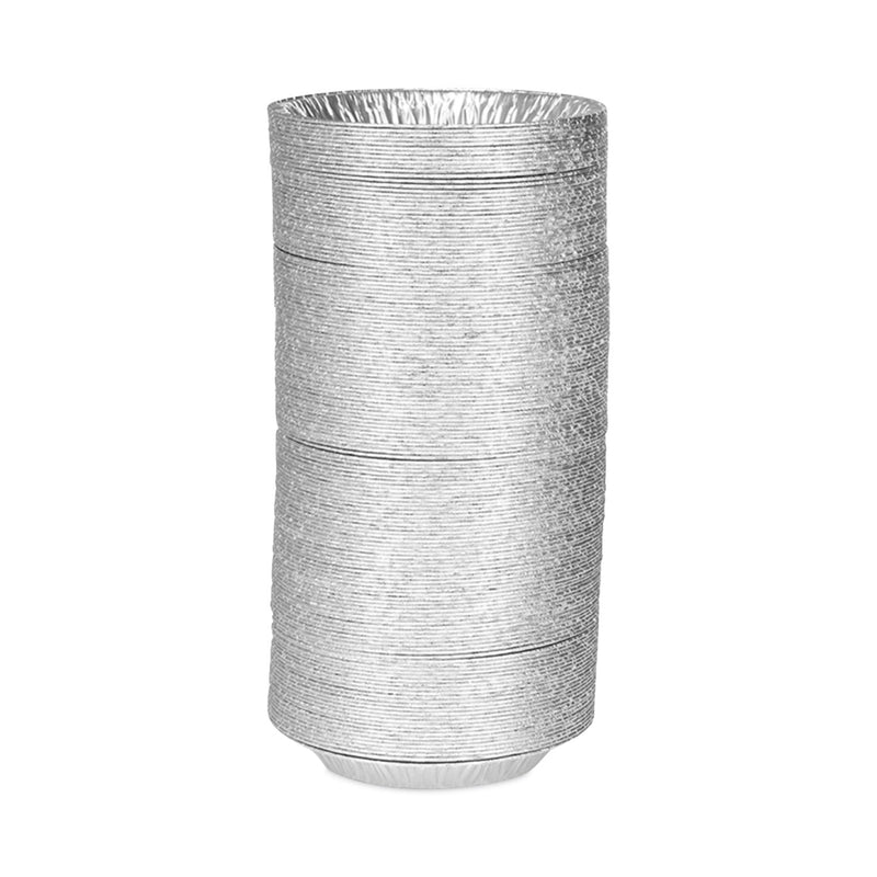 Pactiv Evergreen Aluminum Pie Pan, Extra Deep, 7.13" Diameter x 1.19"h, 400/Carton