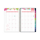 Blue Sky Day Designer Peyton Create-Your-Own Cover Weekly/Monthly Planner, Floral, 8 x 5, Navy, 12-Month (July-June): 2022 to 2023