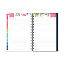 Blue Sky Day Designer Peyton Create-Your-Own Cover Weekly/Monthly Planner, Floral, 8 x 5, Navy, 12-Month (July-June): 2022 to 2023