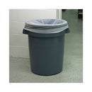 Boardwalk Linear Low Density Industrial Can Liners, 30 gal, 0.9 mil, 30 x 36, White, 100/Carton