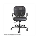 Safco Vue Intensive-Use Mesh Task Chair, Supports Up to 500 lb, 18.5" to 21" Seat Height, Black Vinyl Seat/Back, Black Base