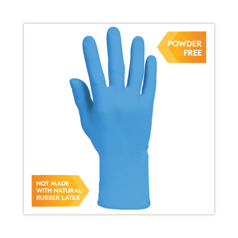 KleenGuard G10 2PRO Nitrile Gloves, Blue, X-Large, 900/Carton