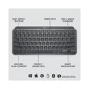 Logitech MX Keys Mini Wireless Keyboard, Graphite