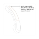 Softalk Standard Telephone Shoulder Rest, 2.63 x 7.5 x 2.25, Black