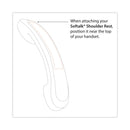 Softalk Standard Telephone Shoulder Rest, 2.63 x 7.5 x 2.25, Charcoal