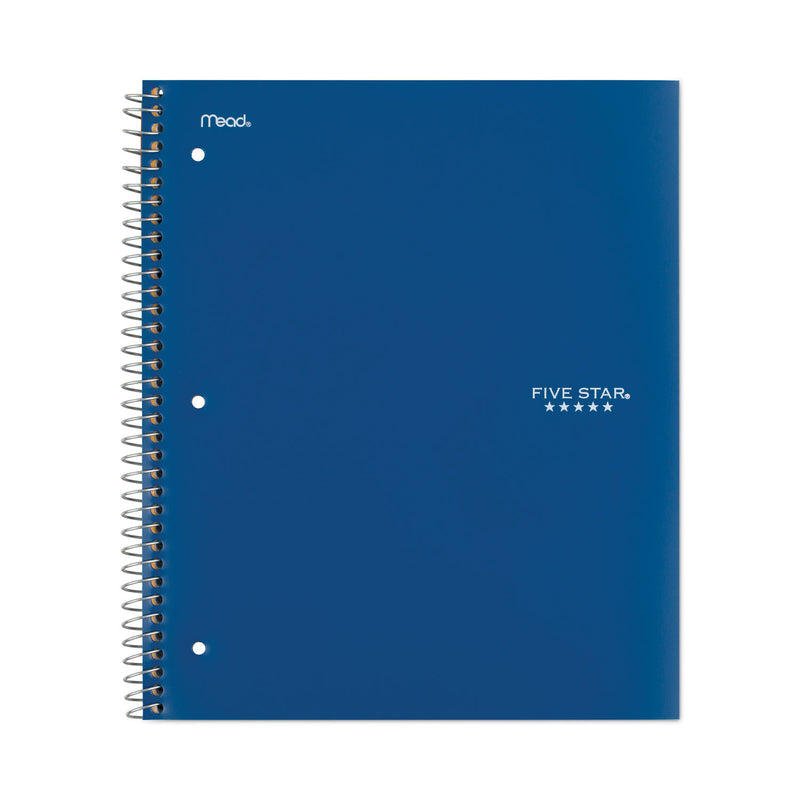 Five Star Wirebound Notebook, 1 Subject, Medium/College Rule, Randomly Assorted Covers, 11 x 8.5, 100 Sheets, 6/Pack