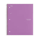 Five Star Wirebound Notebook, 1 Subject, Wide/Legal Rule, Randomly Assorted Covers, 10.5 x 8, 100 Sheets, 6/Pack