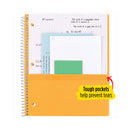 Five Star Wirebound Notebook, 1 Subject, Quadrille Rule, Randomly Assorted Covers, 11 x 8.5, 100 Sheets