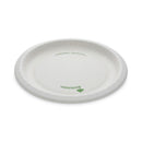 Pactiv Evergreen EarthChoice Pressware Compostable Dinnerware, Plate, 10" dia, White, 300/Carton