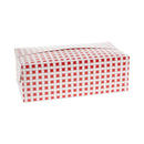 Pactiv Evergreen Paperboard Box, Medium Dinner Box, 9 x 5 x 4.5, Basketweave, Paper, 400/Carton