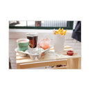 Pactiv Evergreen EarthChoice Carry-Safe Beverage Carrier, Four-Cup Carrier with Food Tray, 8 oz to 32 oz, Natural, 300/Carton