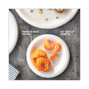 Pactiv Evergreen EarthChoice Compostable Fiber-Blend Bagasse Dinnerware, Plate, 6" dia, Natural, 1,000/Carton